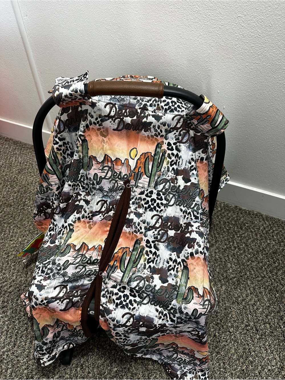 Boutique western car seat cover